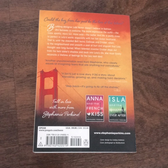 Book Lola and the boy next door by Stephanie Perkins - Picture 2 of 4